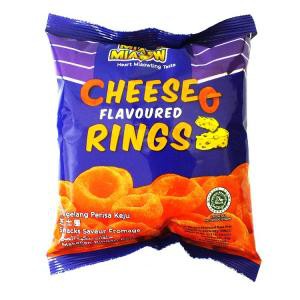 MIAOW2 CHEESE RINGS 40GR