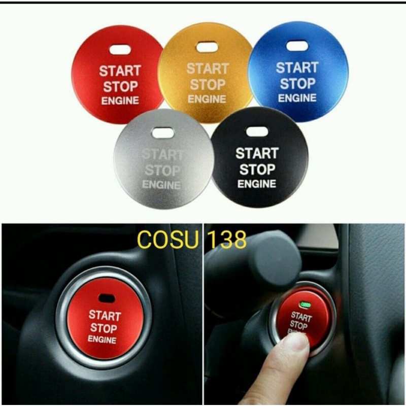 Cover Button Tombol Start Stop Engine Honda Mobilio Brv Brio