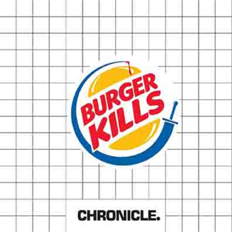 

STICKER VINYL AESTHETIC BURGER KILLS