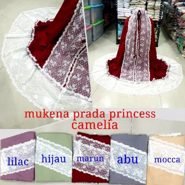 Mukena prada PRINCESS CAMELIA  micro
Renda tile