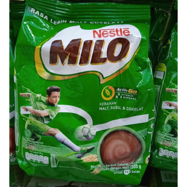 

Nestle Milo Active Go Cokelat 300 Gram