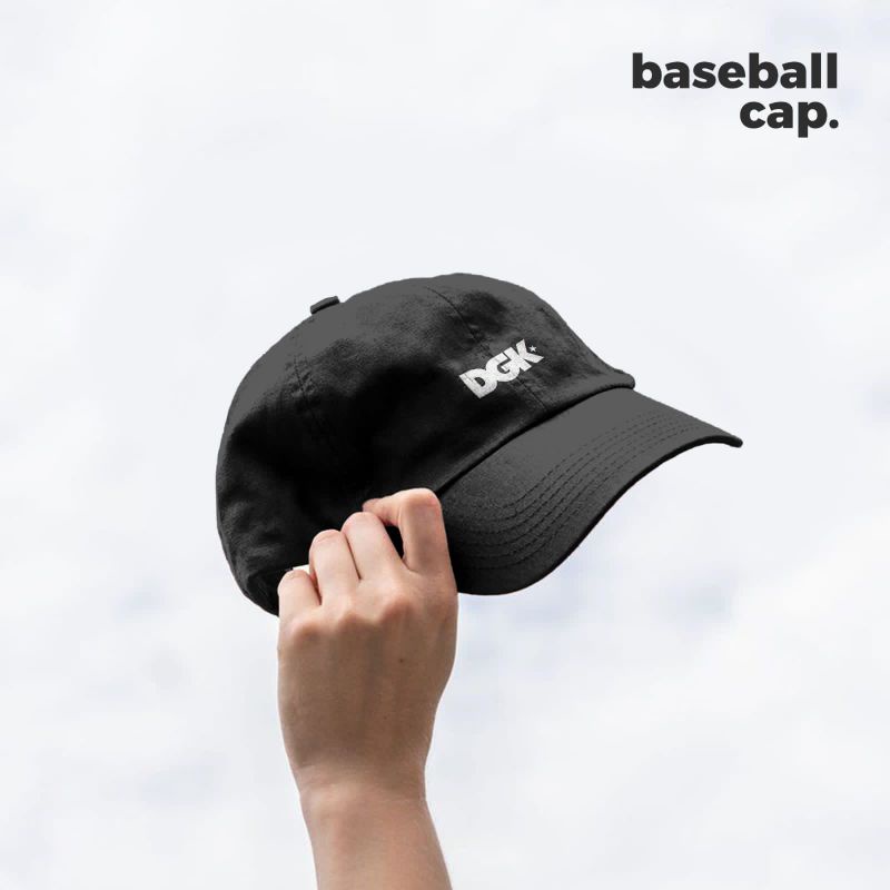 TOPI BASEBALL CAPS PREMIUM ORIGINAL LOGO DGK