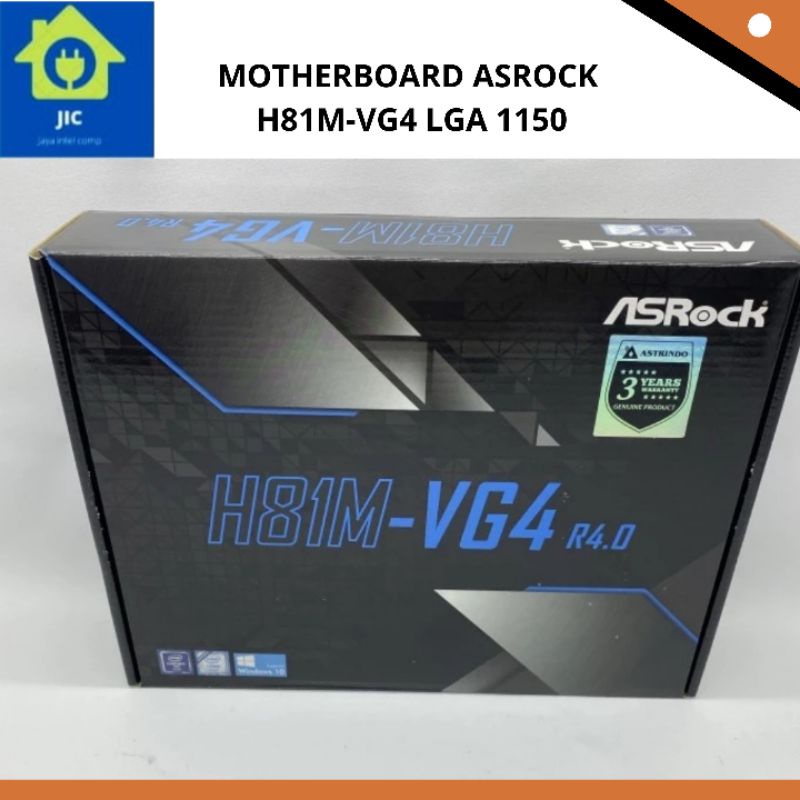 MOTHERBOARD ASROCK H81M-VG4 LGA 1150
