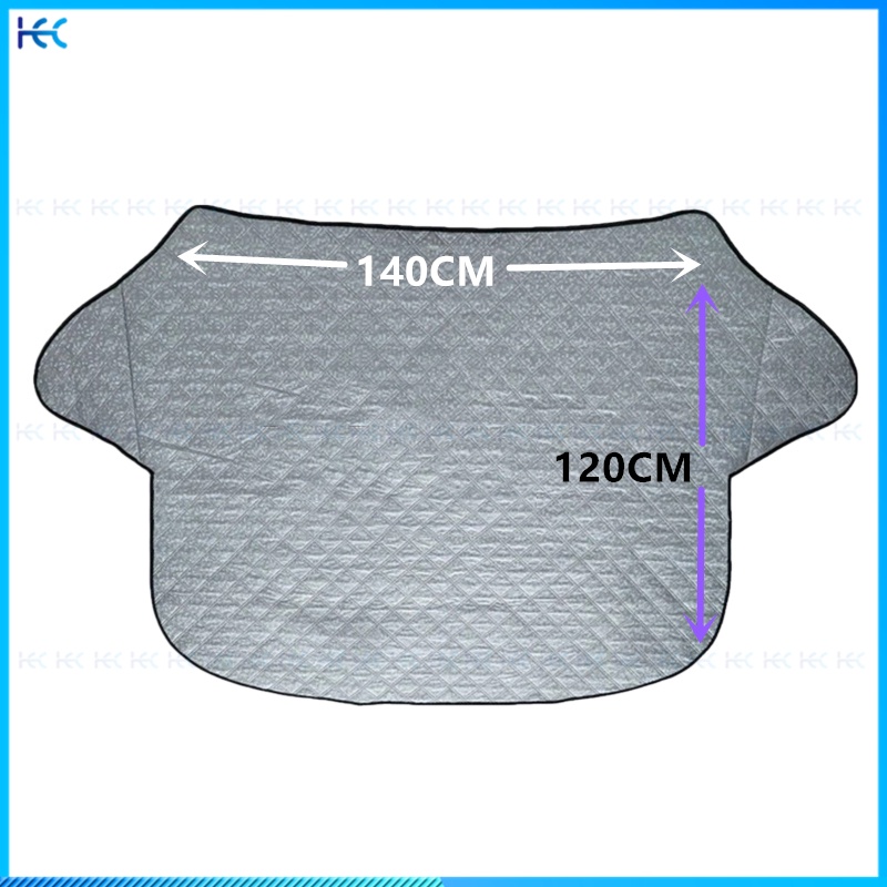 Cover Pelindung Kaca Depan Mobil Dari Sinar Matahari Bahan Aluminum Foil