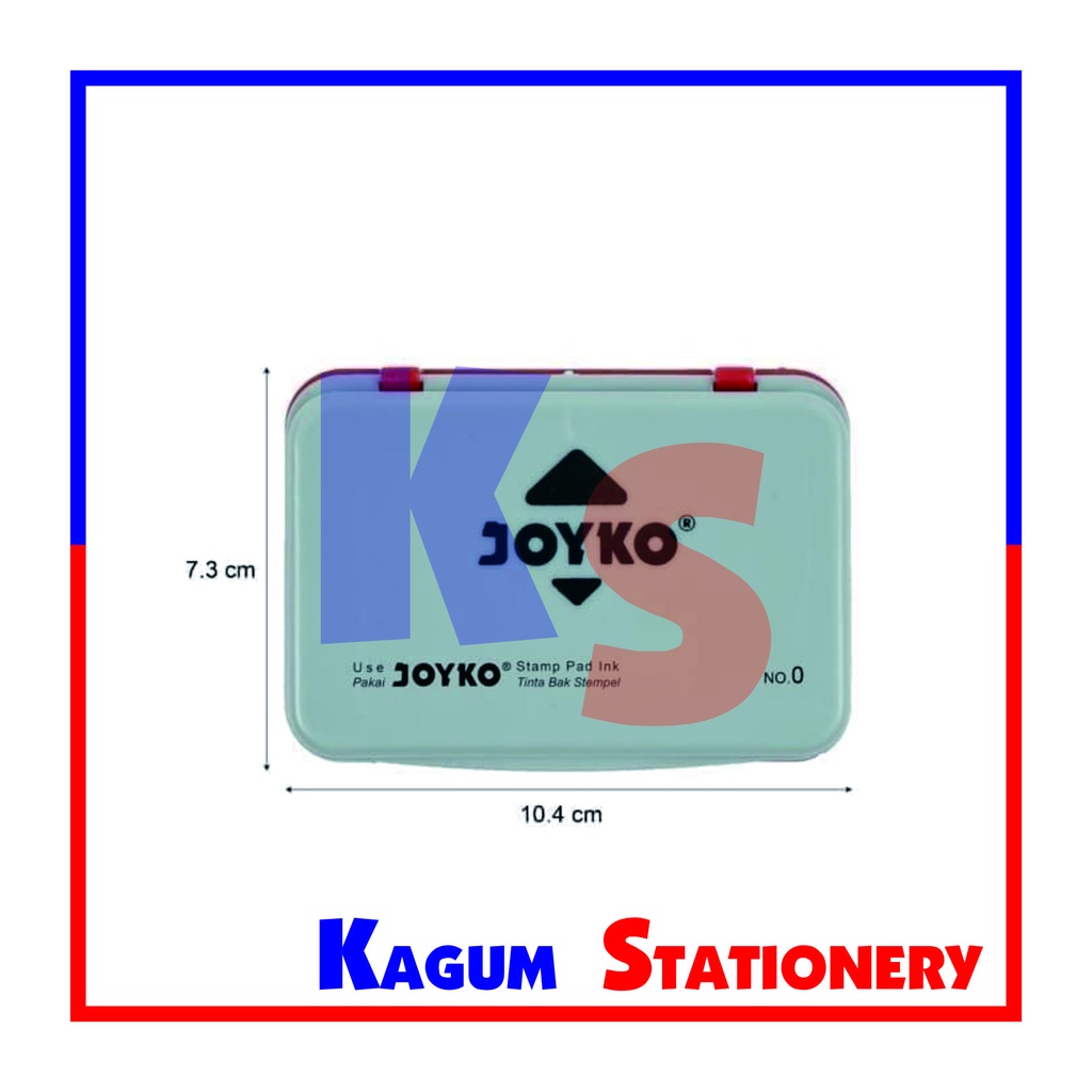 

STAMP PAD NO 0 JOYKO / TEMPAT TINTA STEMPEL /BAK STEMPEL