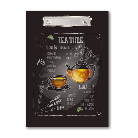 

Clipboard Kecil / Papan Jalan A5 TEA TIMES