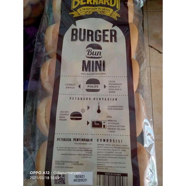 

Roti burger mini