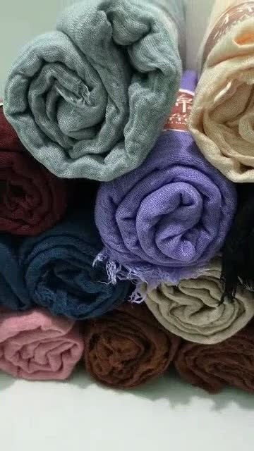HIJAB JILBAB PASHMINA CRINKLE COTTON SHAWL PREMIUM BAHAN LEMBUT | Shopee Indonesia