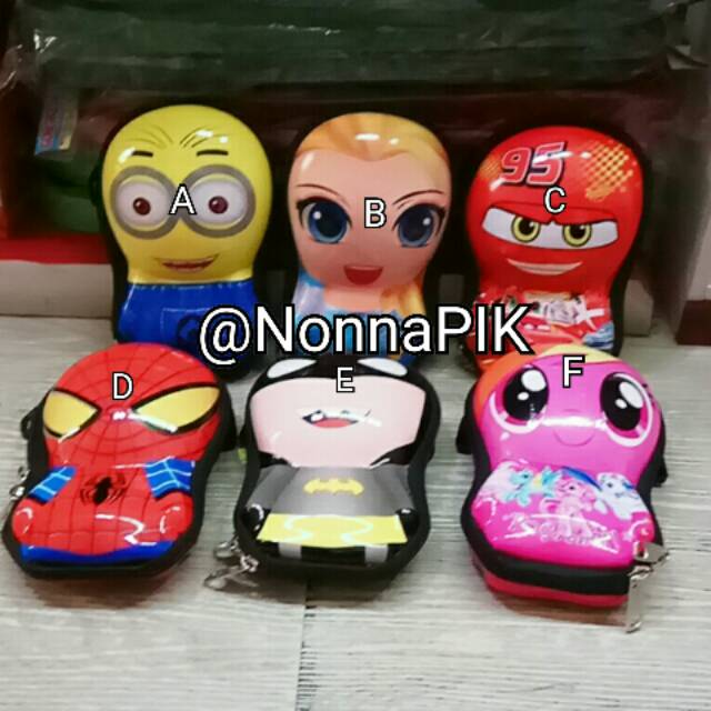 Tas Selempang Batok Karakter Anak TSUM - FROZEN - AVENGERS - PONY - MINIONS