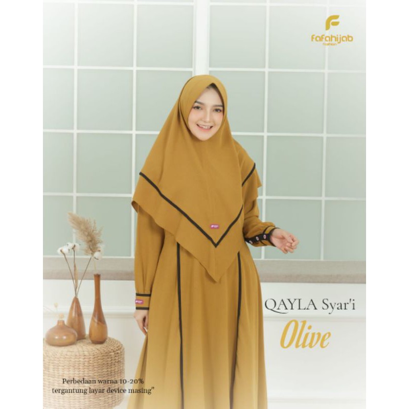 READY GAMIS QAYLA SYAR'I BY FAFA HIJAB