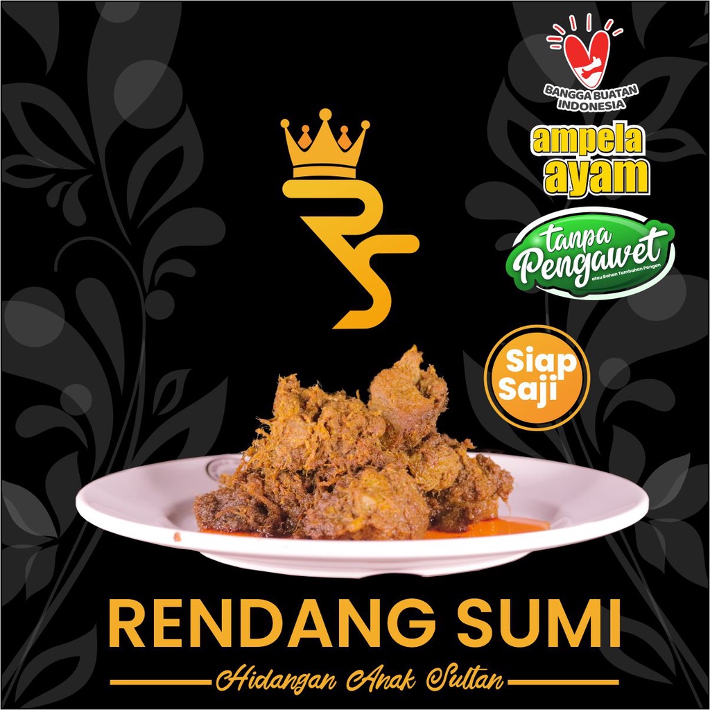 

Rendang Ampela Ayam 300 gram