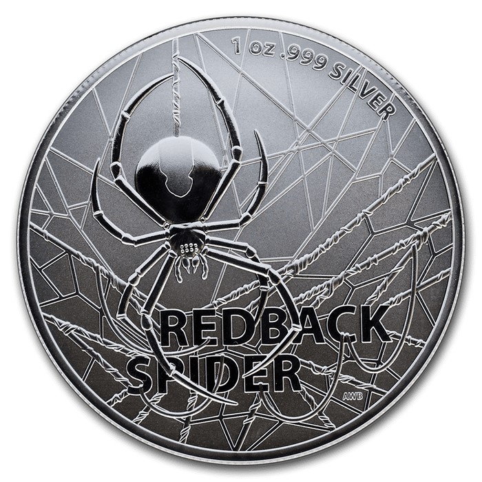 Koin Perak 2020 Australia Redback Spider 1 Oz Silver Coin