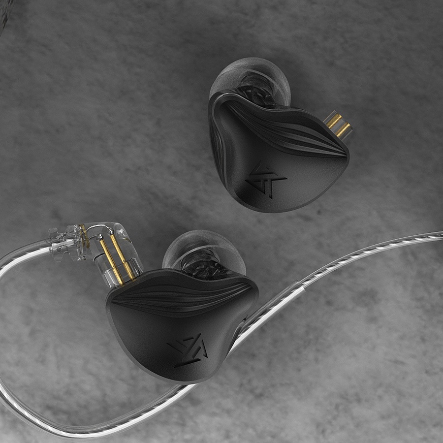 KZ ZEX 1 Electrostatic 1 Dynamic In Ear Monitor Earplugs Detachable Cable Headphones Noice Cancelling Sport Game Headset