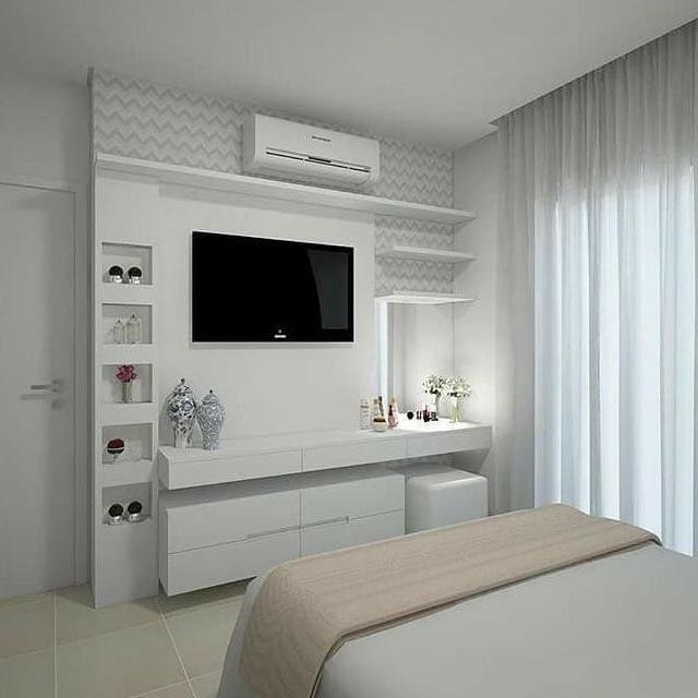Kamar Set / Meja Rias / Backdrop Tv / Bonus Puff Chair Lowienjan24