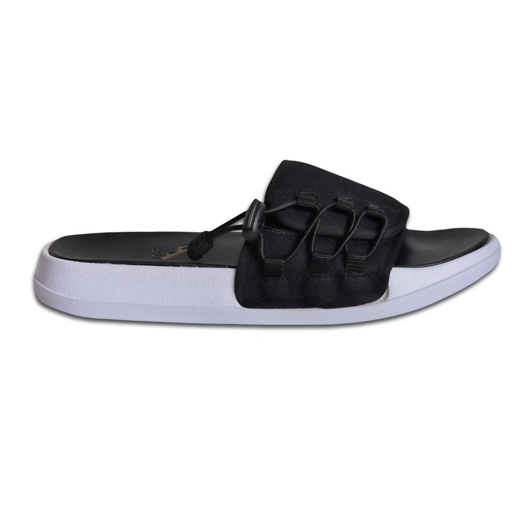 Pandemic S2 Black - Sandal Slide Pria Casual Sendal Selop Pria Cowok Original