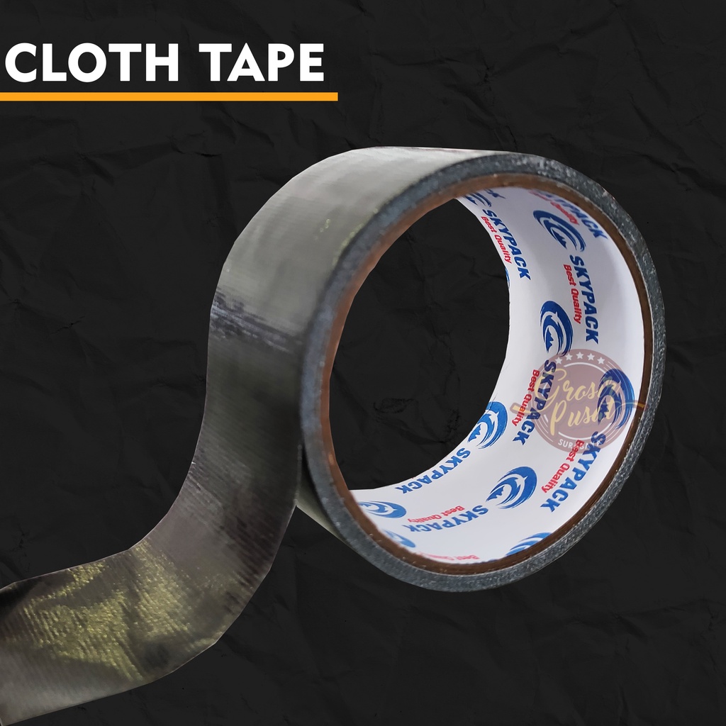 Isolasi Cloth Tape 4.5 cm 5 Yard Satuan