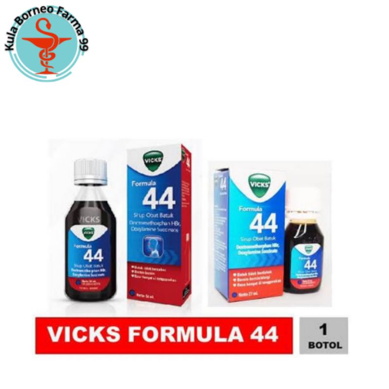 Vicks Formula 44 Sirup Obat Batuk Dewasa