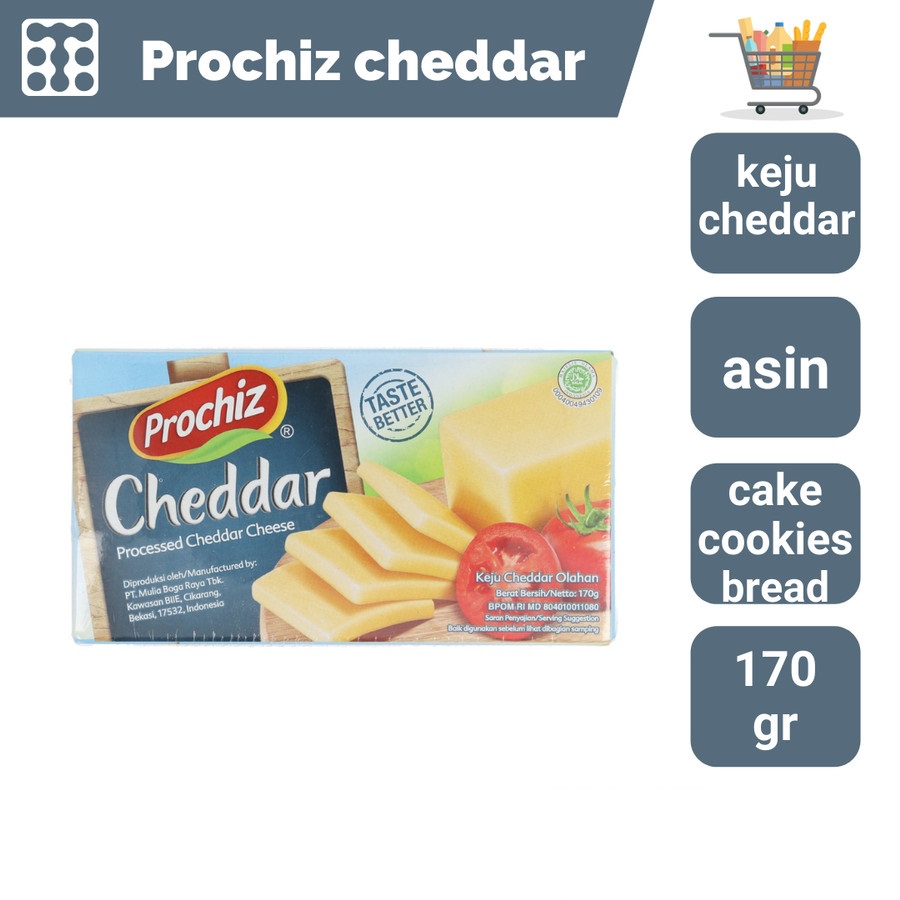 

KEJU PROCHIZ CHEDDAR 170 GR