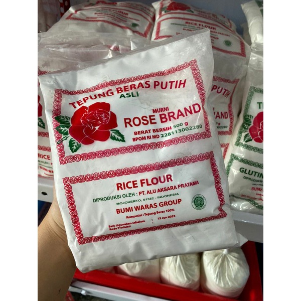 

Tepung Beras Putih Rose Brand