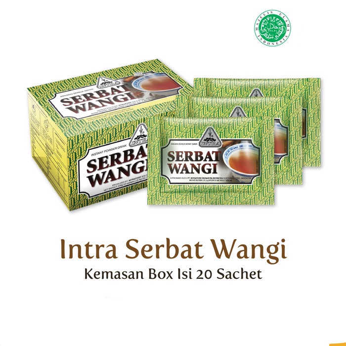 

Intra Serbat Wangi (Box) 450gr - Isi 20 sachet - Intrafood- Intra Food