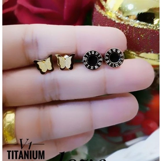 Titanium anting wanita 2479