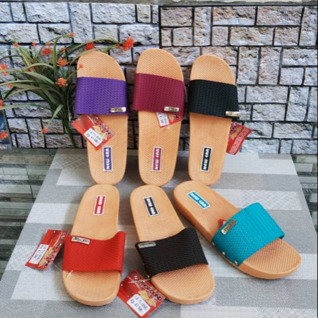 Sandal slop karet NEW ERA LB 753 100% ORIGINAL BY NEW ERA