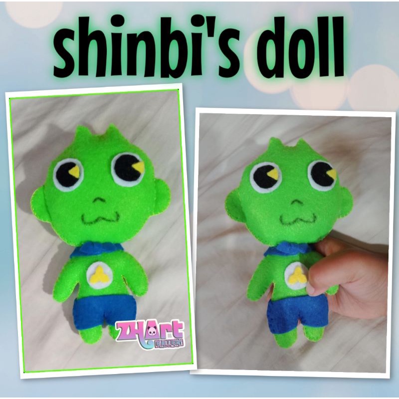 boneka flanel Shinbi's doll atau boneka Shinbi flanel