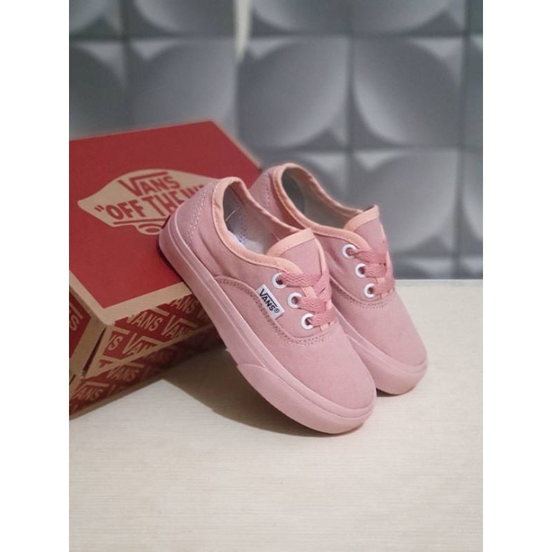 sepatu bayi perempuan vans pink size 17-25