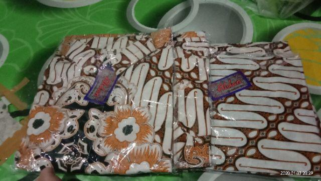 Batik Couple Keluarga Sania Ruffle Ori Ndoro Jowi Dnt