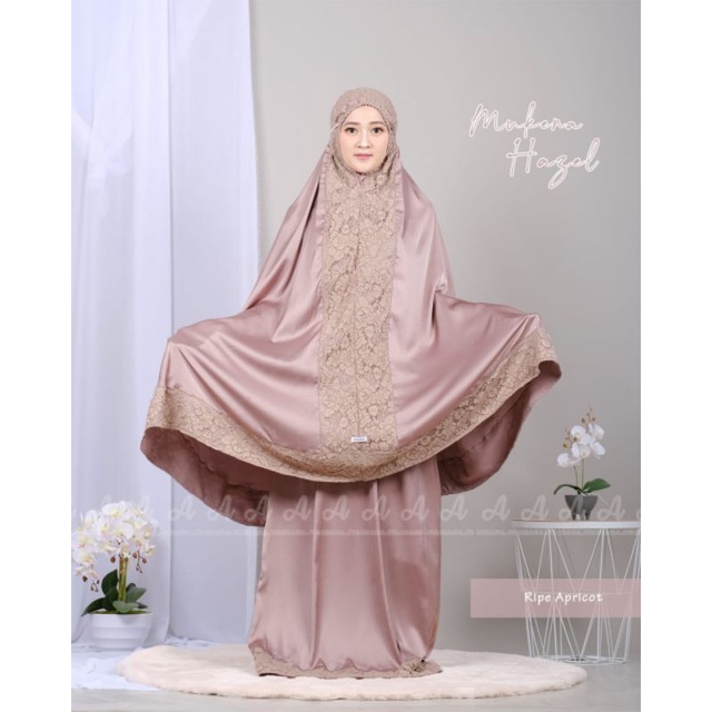 Mukena Hazel || Perfect silk by Aimana.id