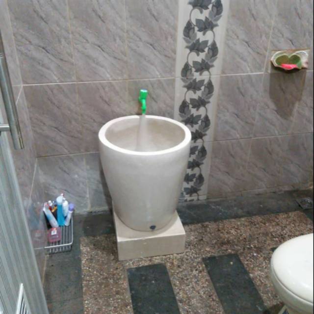 Bak Mandi Marmer Bali Tinggi 65cm D 45cm Shopee Indonesia Bak Mandi Marmer Bali Tinggi 65cm D 45cm Shopee Indonesia
