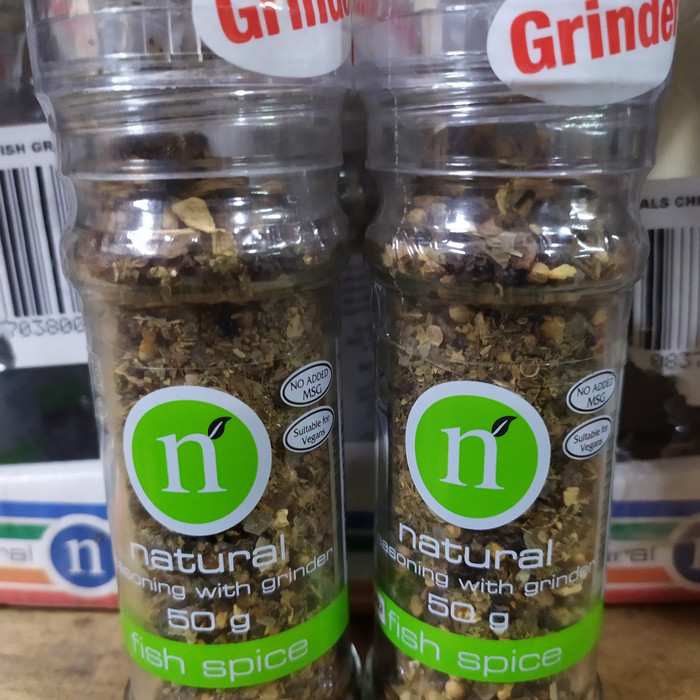

Natural Fish Spice Seasoning With Grinder 50gram