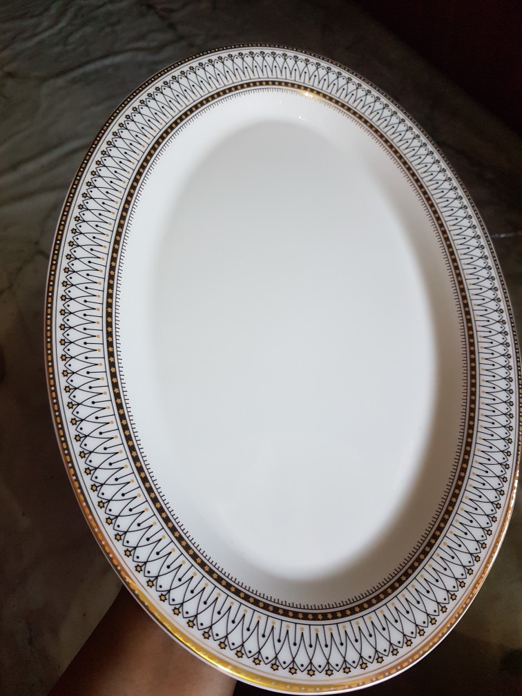 Set Piring Royal Star Dining Set Peralatan Makan Tableware Klasik Mewah