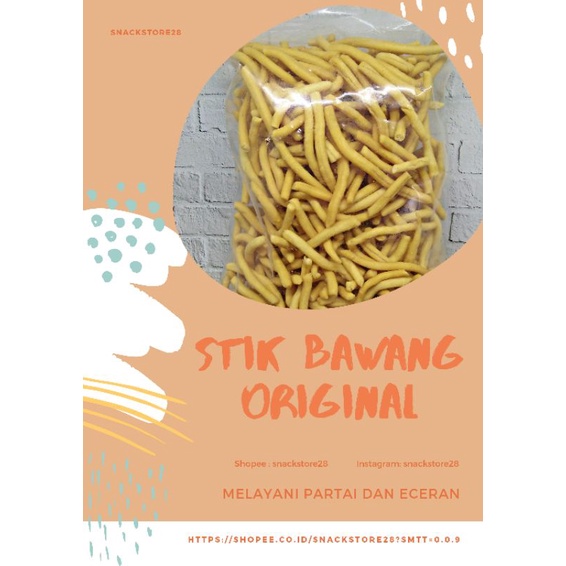 

Stik bawang original 250gr