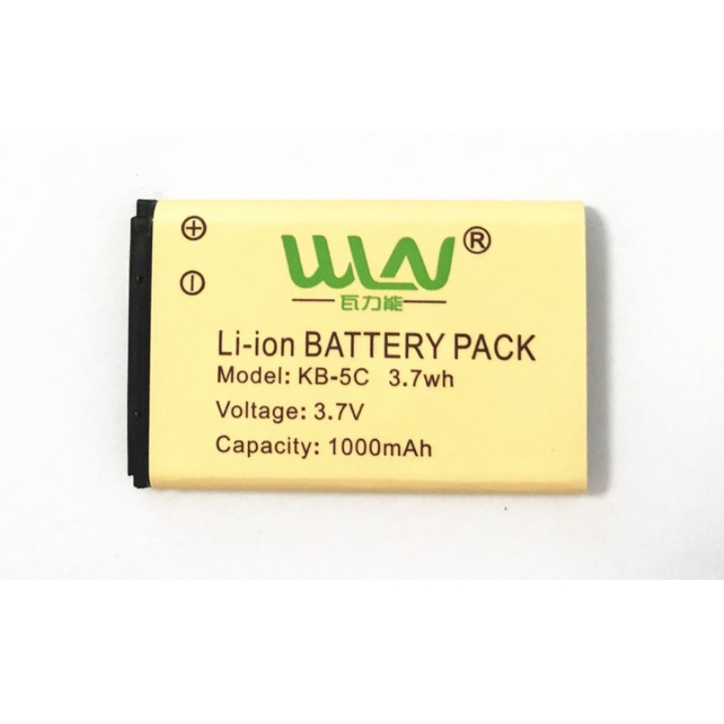 BATTERY ORI WLN KDC 1 KDC 2 KB5C Baterai HT WLN KDC1 KDC2 Ori Baru 1000mAh Batre original