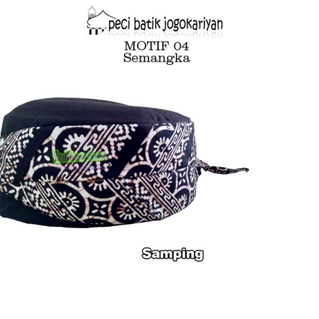 Peci Batik Jogokariyan Ori Terbaru Udeng Songkok Kopiah Batik Khas Jogja Motif Semangka