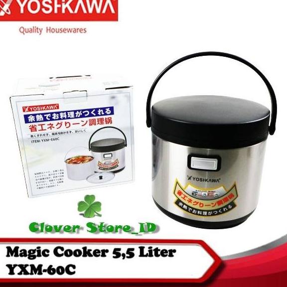 Thermal Magic Cooker ukuran 5,5 Liter Yoshikawa YXM-E60C