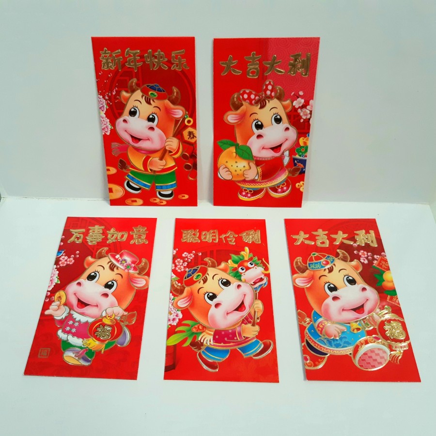 

Angpao Imlek 2021 Shio Kerbau LL0186 Termurah | Angpao Artpaper Tebal