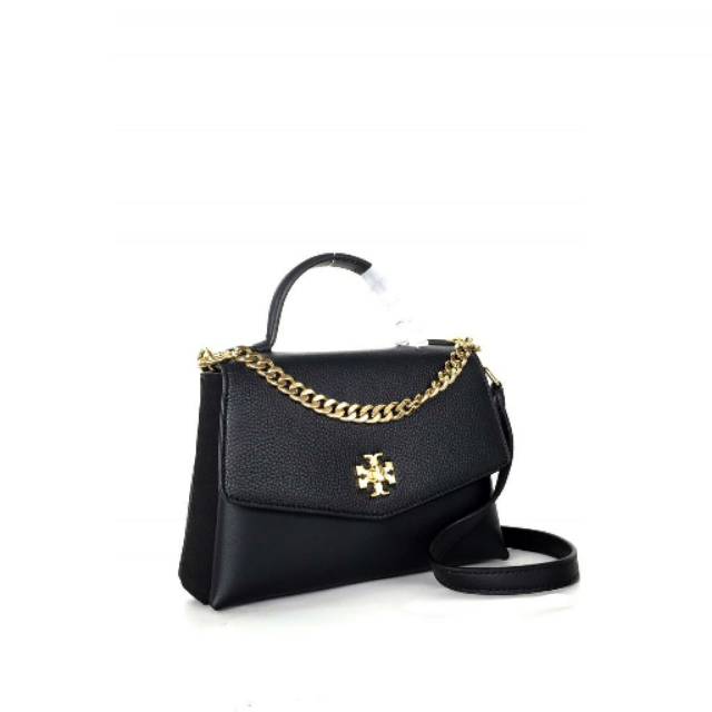 TB Kira Mixed Materials Top Handle Satchel