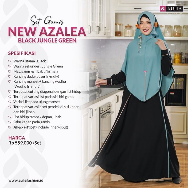 Aulia set gamis Aulia terbaru salwa