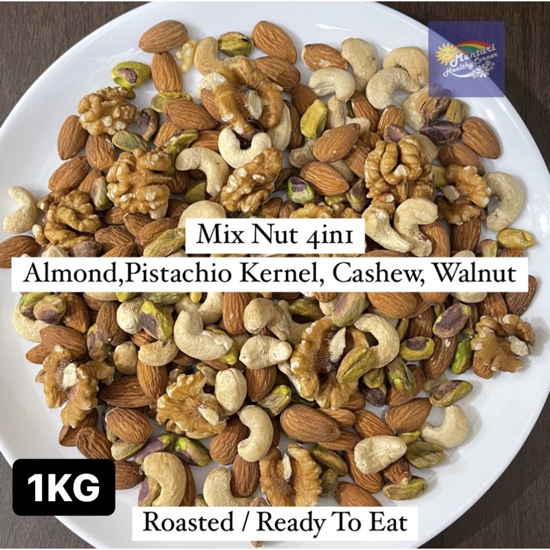 ROYAL MIX NUT ROASTED 1KG || Kacang Mix Panggang 1KG