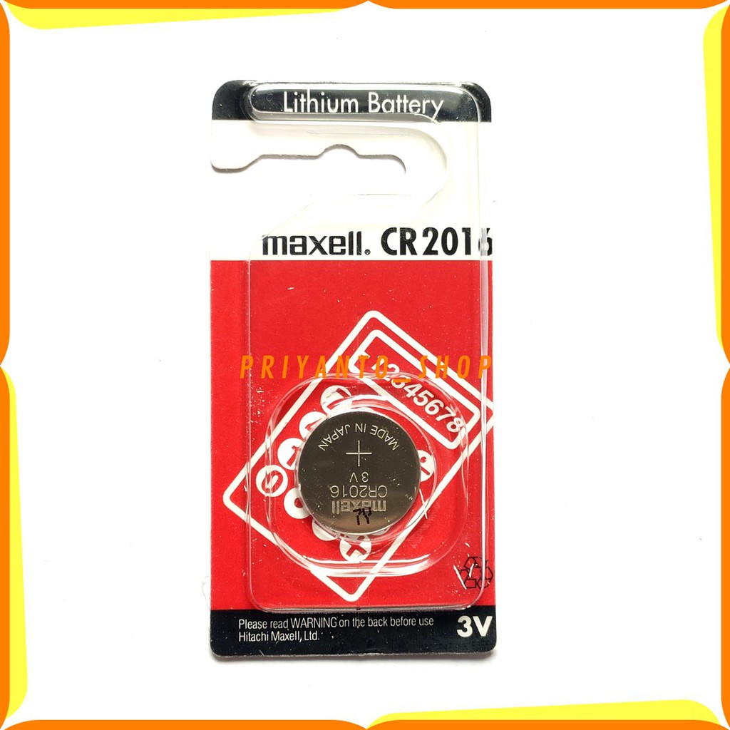 ORIGINAL BATTERY BATREI CR 2016 CR2016 LITHIUM 3V