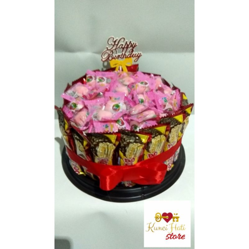 

BUKET TART HADIAH ULANG TAHUN/WISUDA