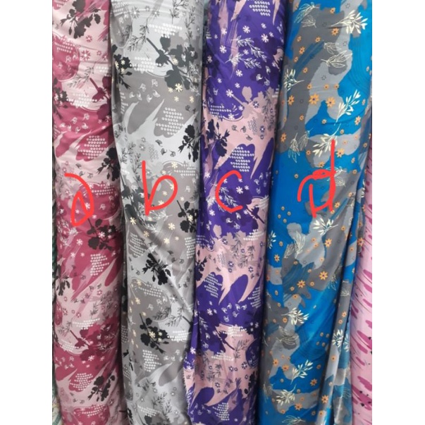 Katun rayon motif