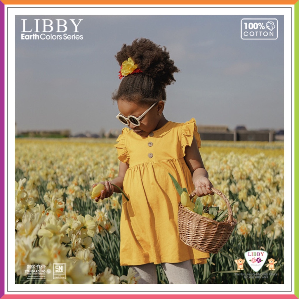 ❤ Fashionbabies ❤ LIBBY EMILY DRESS NEW COLOUR / NARA DRESS BABY LIBBY EARTH COLOUR SERIES ORIGINAL