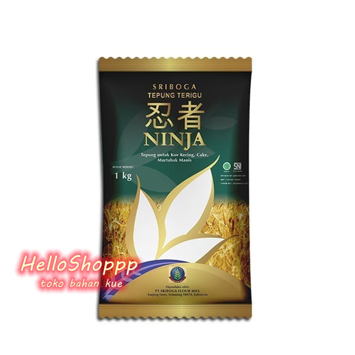

Tepung Terigu Sriboga Ninja 1kg