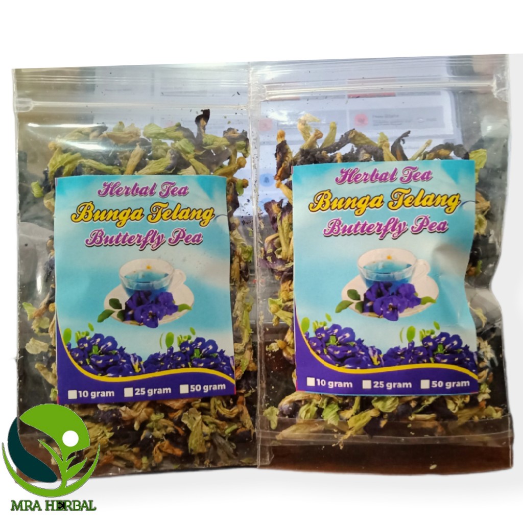 

MH Bunga TELANG Herbal Tea Buterfly Pea 10 gr Best Seller...!!!
