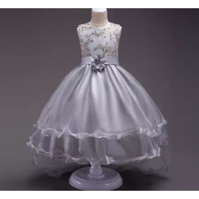 fashion kids dress wedding dress