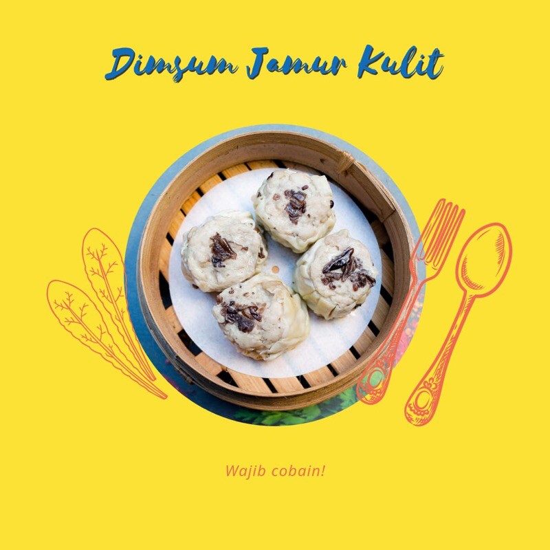 

Dimsum Jamur Kulit