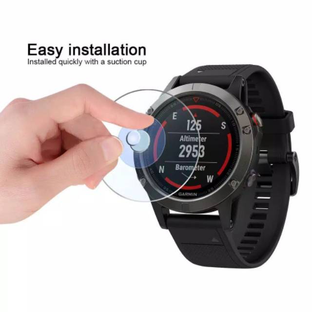 Tempered glass Garmin Fenix 5S anti gores screen guard kaca